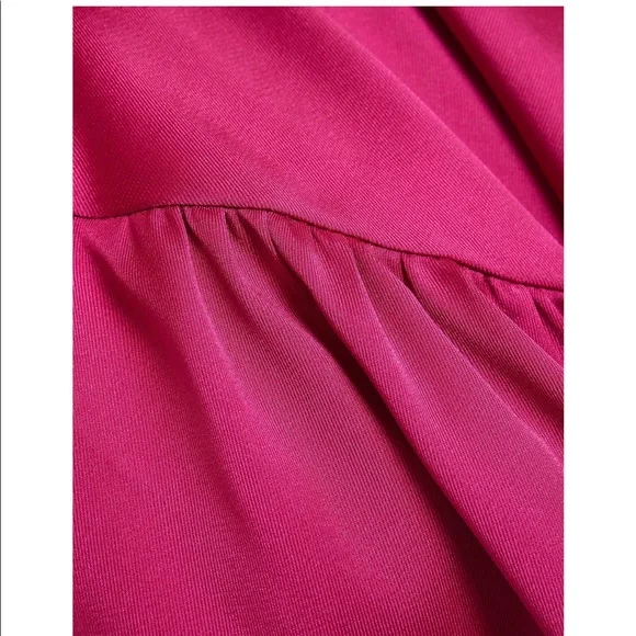 Rebecca Minkoff Karis Ruffle Satin Racerback - Picture 5 of 5